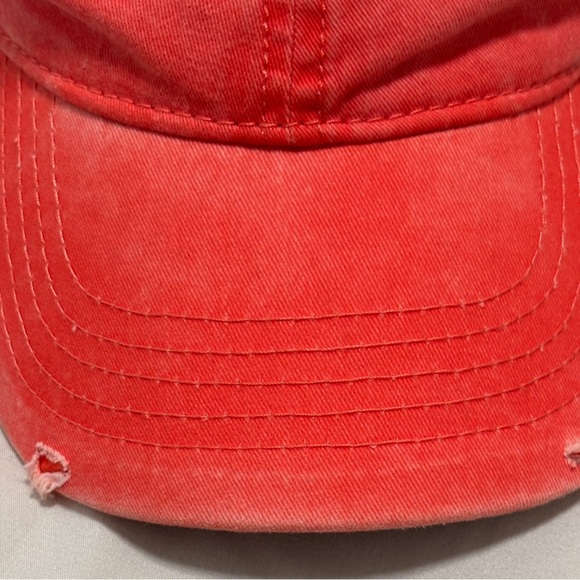 "Beach Hair" Slideback Hat/Cap with Leather Adjustable Strap. One Size. - Picture 3 of 6